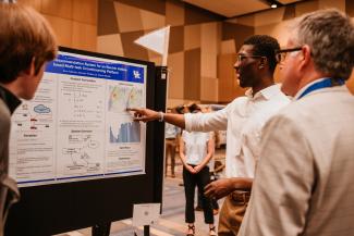 Seun Adekunle presentation Showcase 2022 undergraduate research