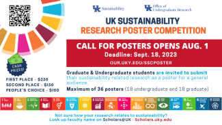 Sustainability poster competition 2023
