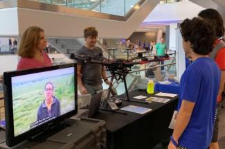 Research Expo environmental sciences drone
