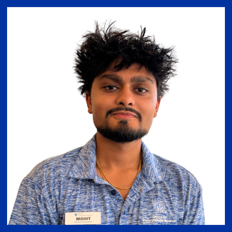 Undergraduate Research Ambassador Mohit