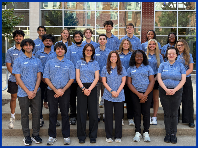 Group Photo of 2026-2027 Undergraduate Research Ambassadors