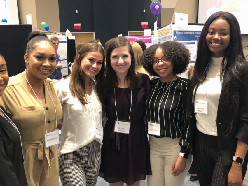 Group poster presentation at Showcase 2019