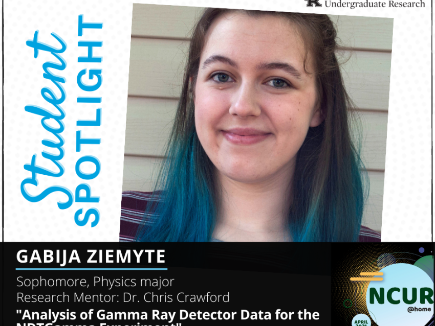 Gabija Ziemyte NCUR Spotlight