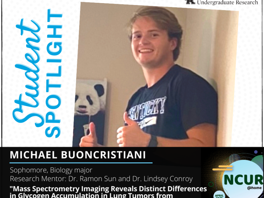 Michael Buoncristiani NCUR spotlight