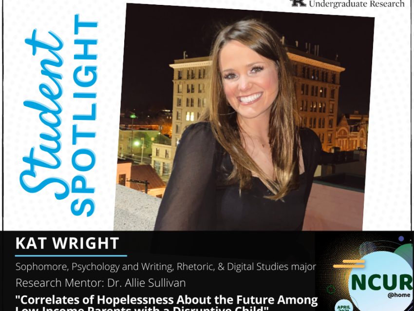 Kat Wright NCUR spotlight