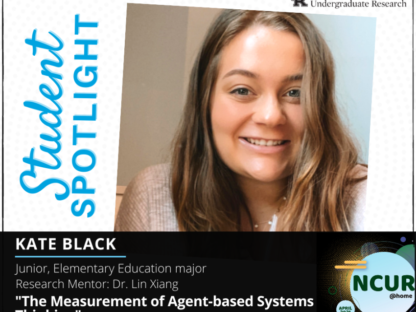 Kate Black NCUR Spotlight