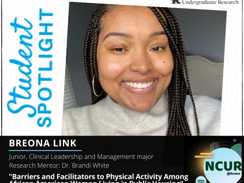 Breona Link NCUR Spotlight