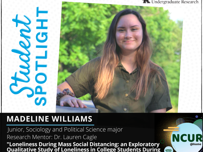 Madeline Williams NCUR Spotlight