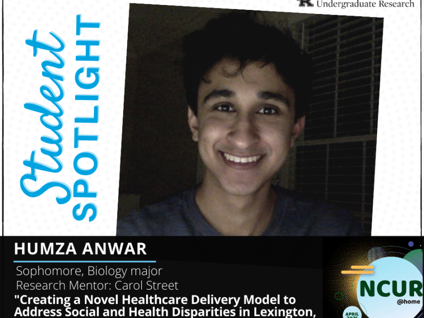 Humza Anwar NCUR Spotlight