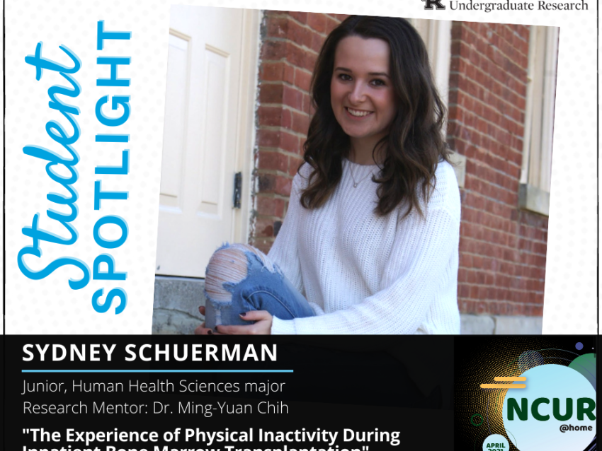 Sydney Schuerman NCUR SPotlight