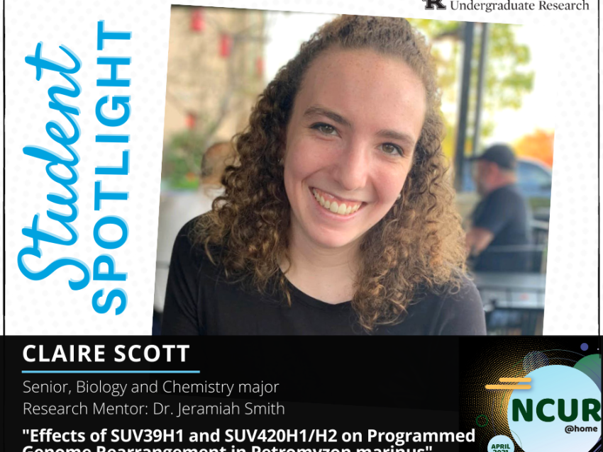 Claire Scott NCUR Spotlight