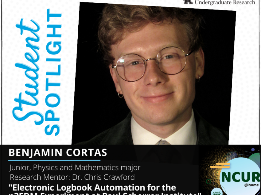 Benjamin Cortas NCUR Spotlight