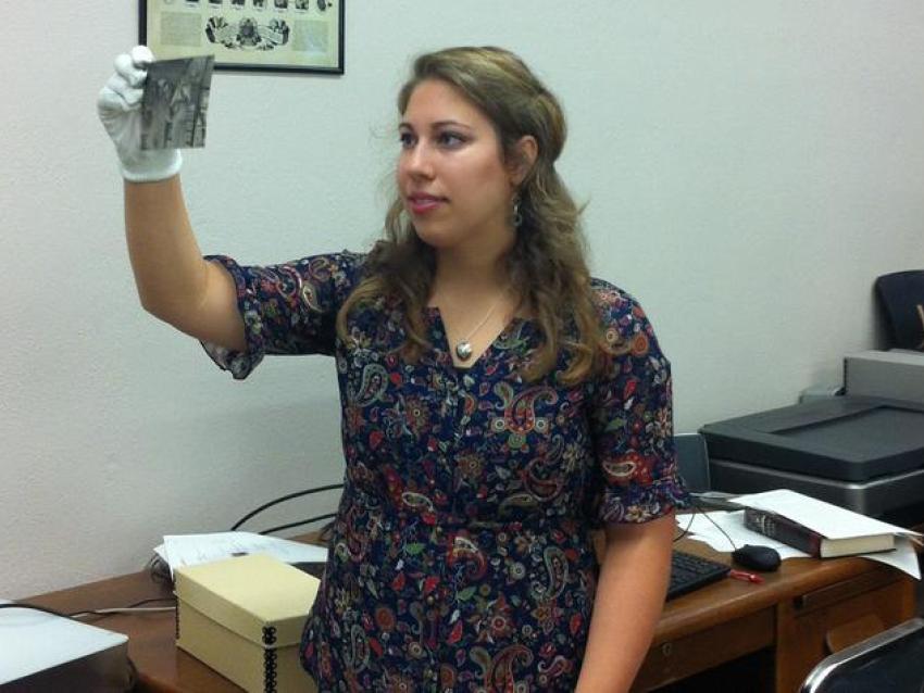 Interns in the Special Collections Research Center Learning Lab get to work with rare collections related to areas of interest in their own studies.