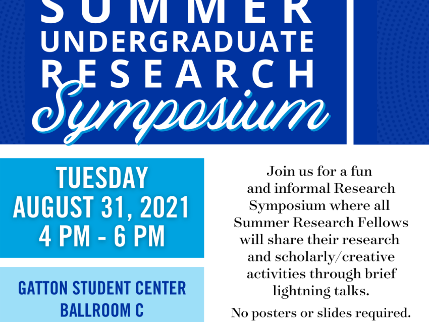 Summer Research Symposium