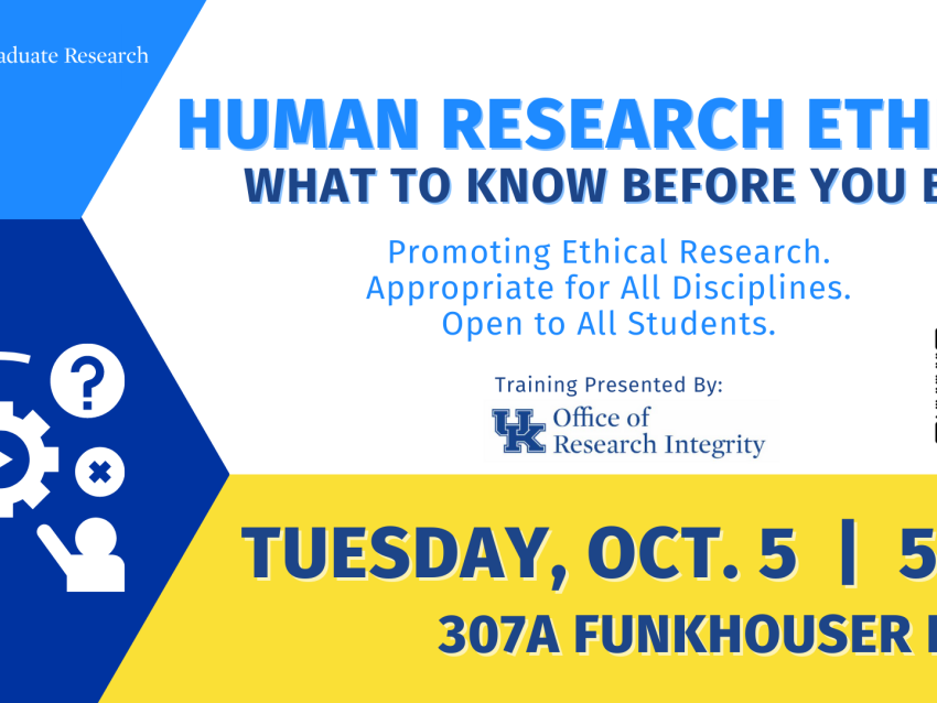 Research Ethics Training workshop