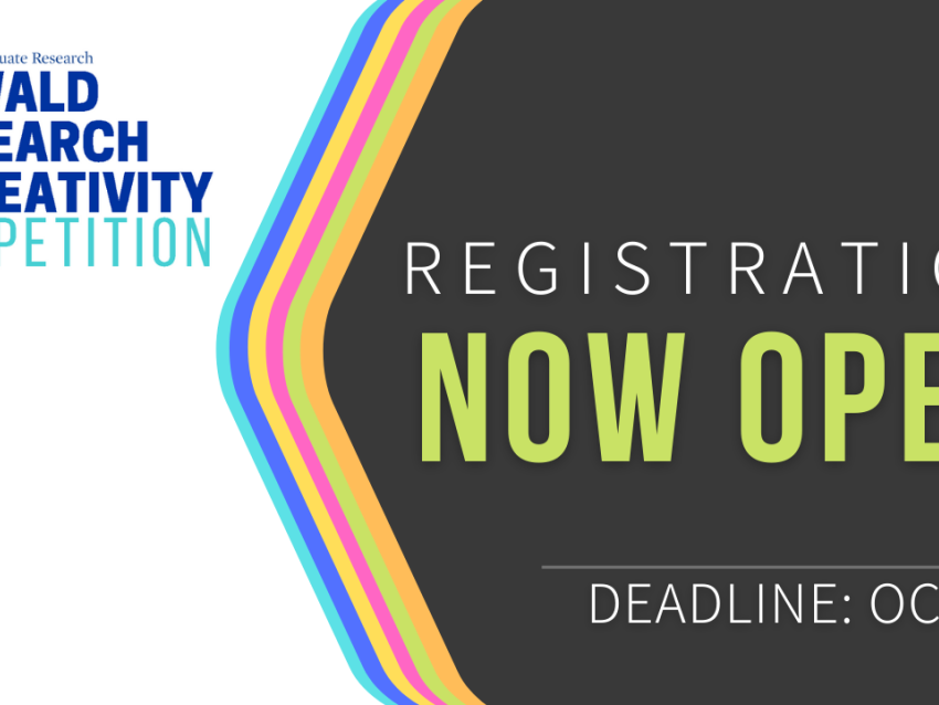 Oswald Research and Creativity Competition registration now open