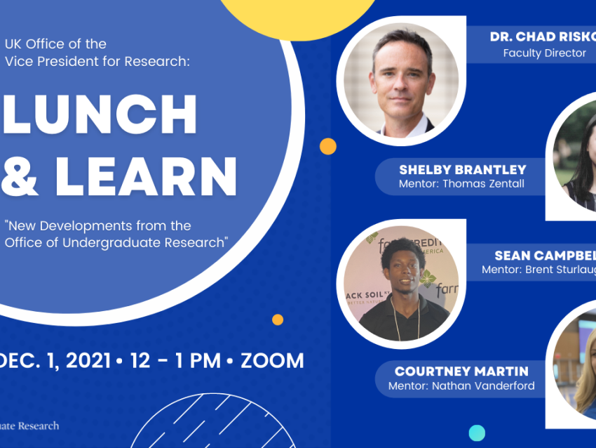 OUR Lunch & Learn December 1, 2021