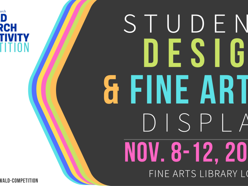 Oswald Student Design and Fine Arts Display November 8 - 12, 2021