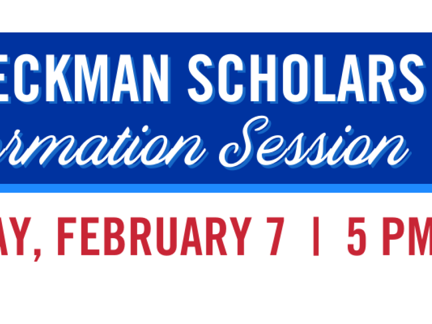 Beckman Info Session