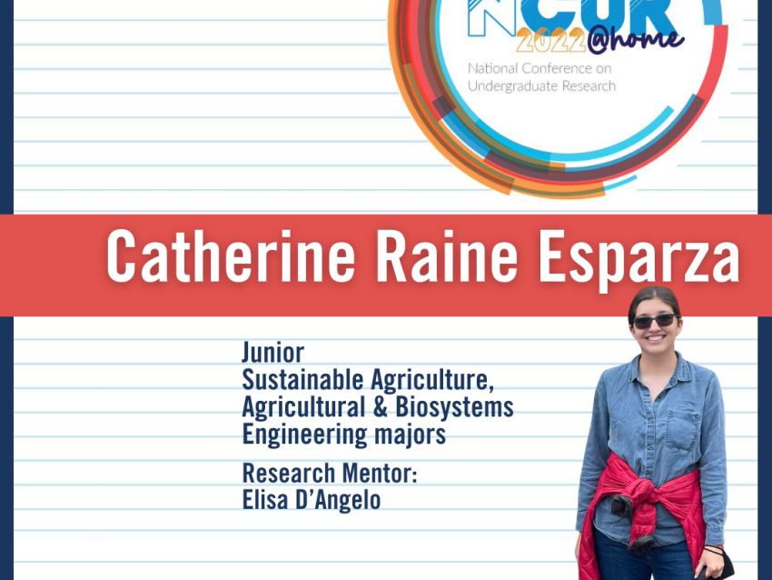 NCUR 2022 Catherine Raine Esparza