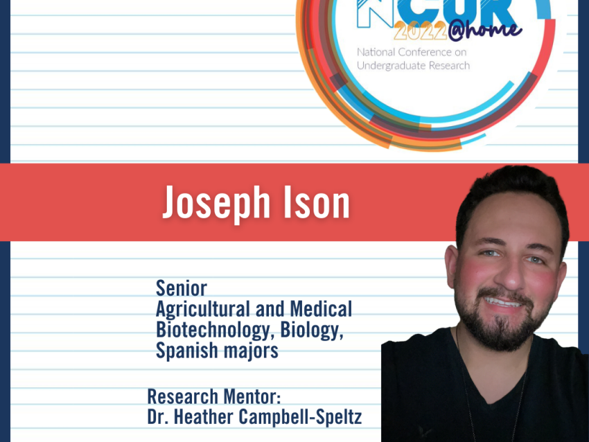 NCUR 2022 Joseph Ison