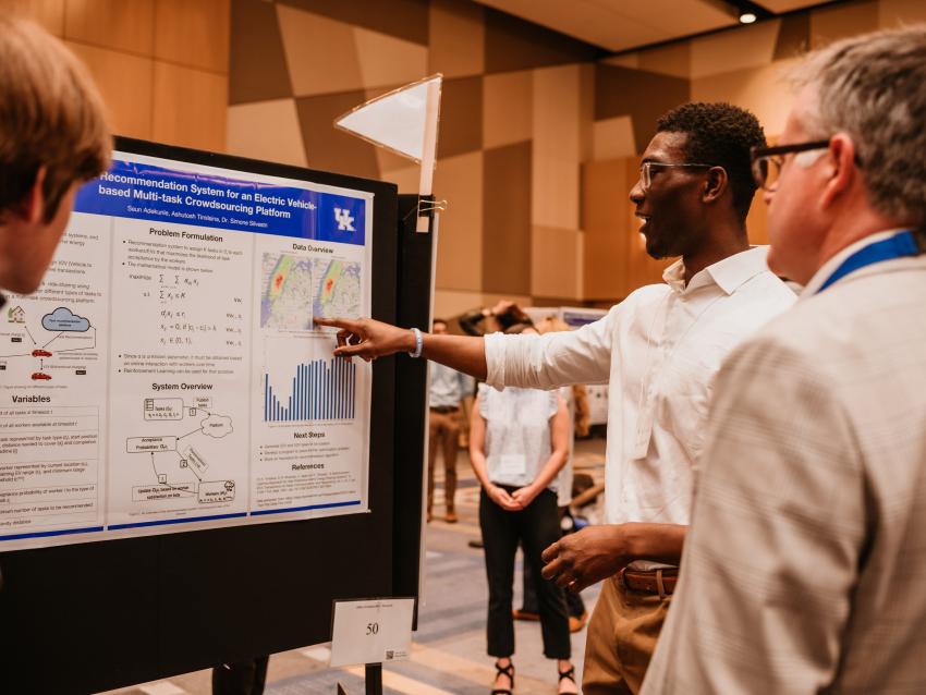 Seun Adekunle presentation Showcase 2022 undergraduate research