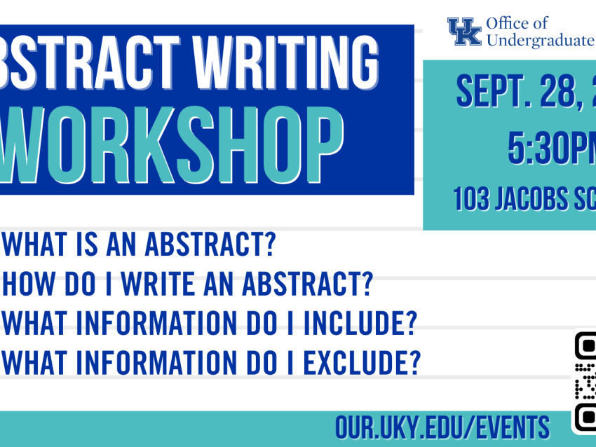 Abstract writing workshop September 28, 2022