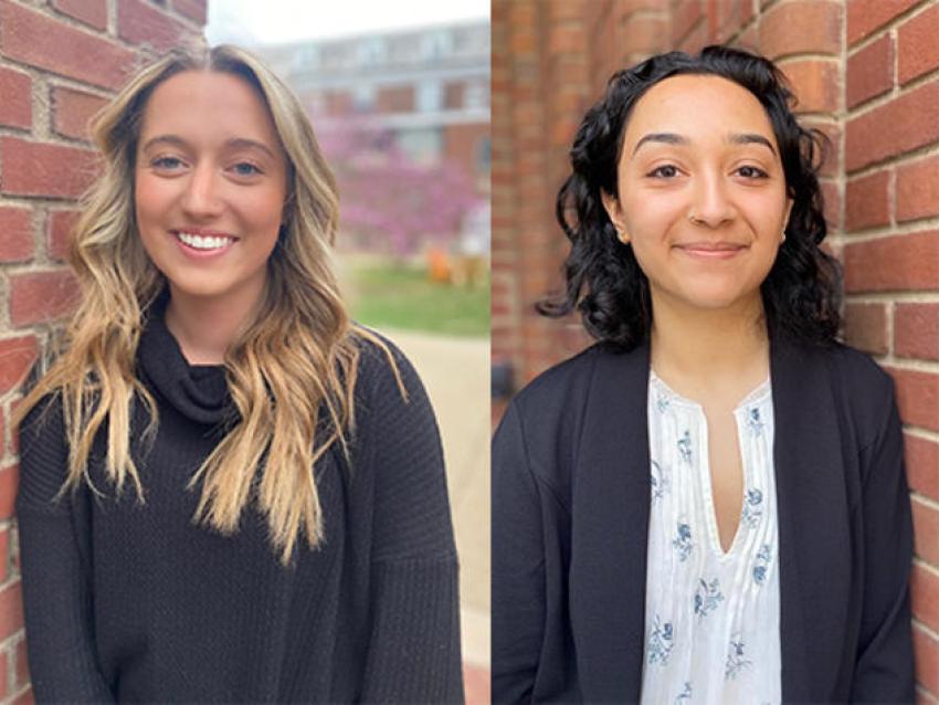Beckman Scholars 2023 Kaitlyn Brock Hena Kachroo