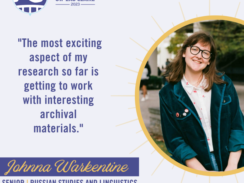 Johnna Warkentine NCUR 2023 Spotlight