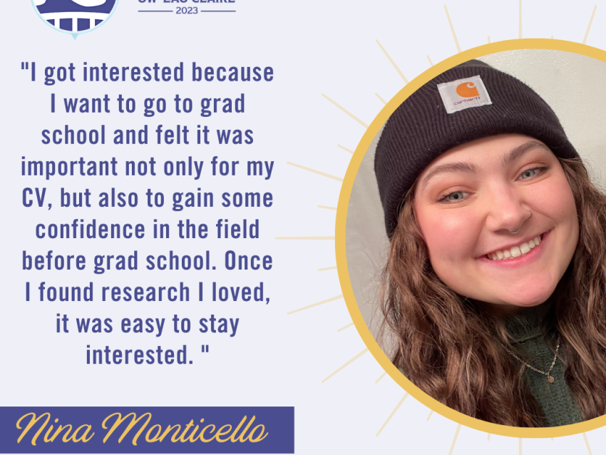 Nina Monticello NCUR 2023 Spotlight