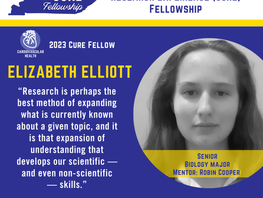 Elizabeth Elliott 2023 CURE Fellow