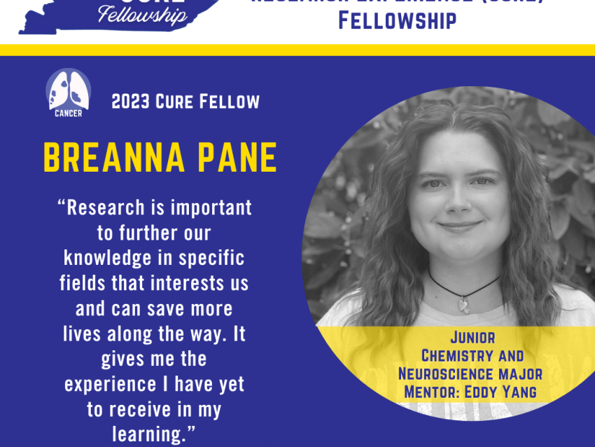 Breanna Pane 2023 CURE Fellow