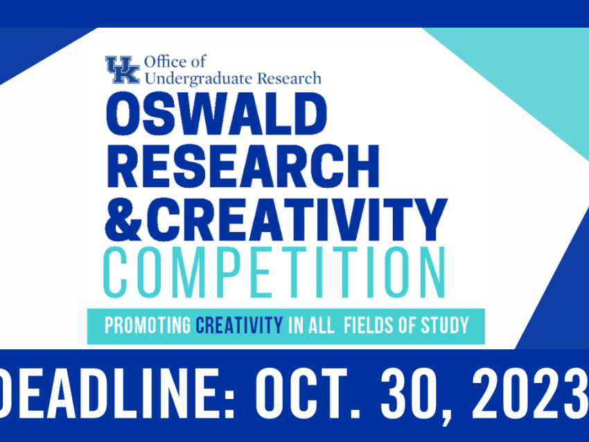 Deadline: October 30