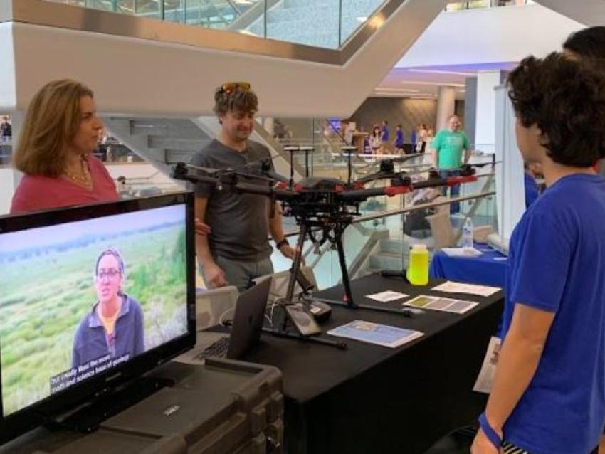 Research Expo environmental sciences drone
