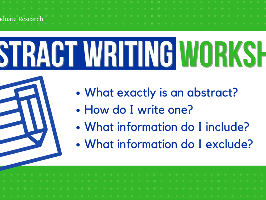 Abstract Writing Workshop