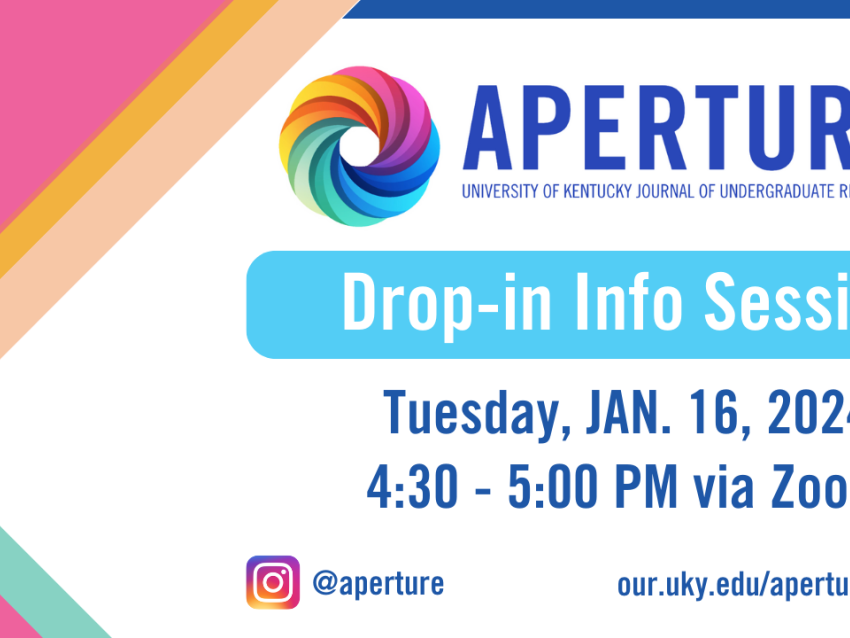 Aperture teaser graphic