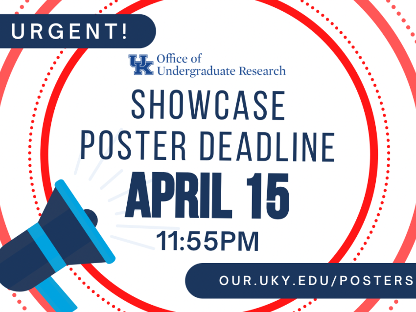 Showcase poster deadline: April 15, 2024 at 11:55 PM