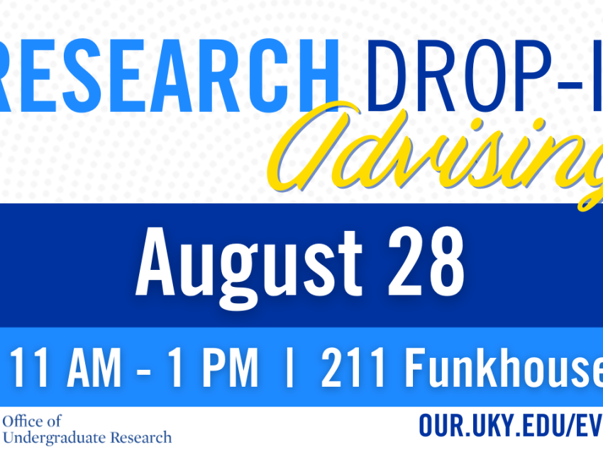 drop in advising august 28