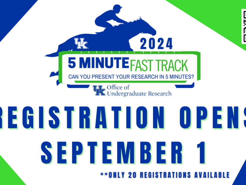 5-Minute Fast Track Registration Opens September 1