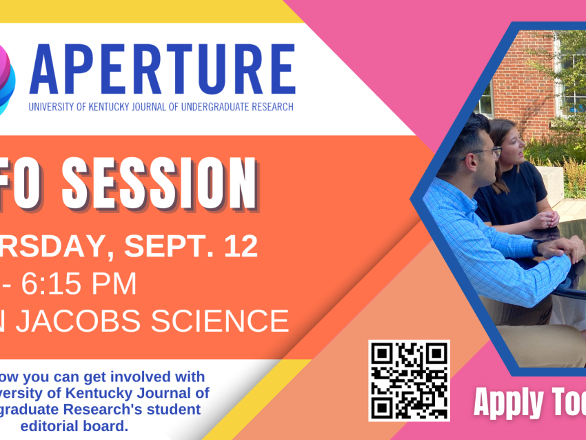 Aperture Research Journal Info Session September 12, 2024