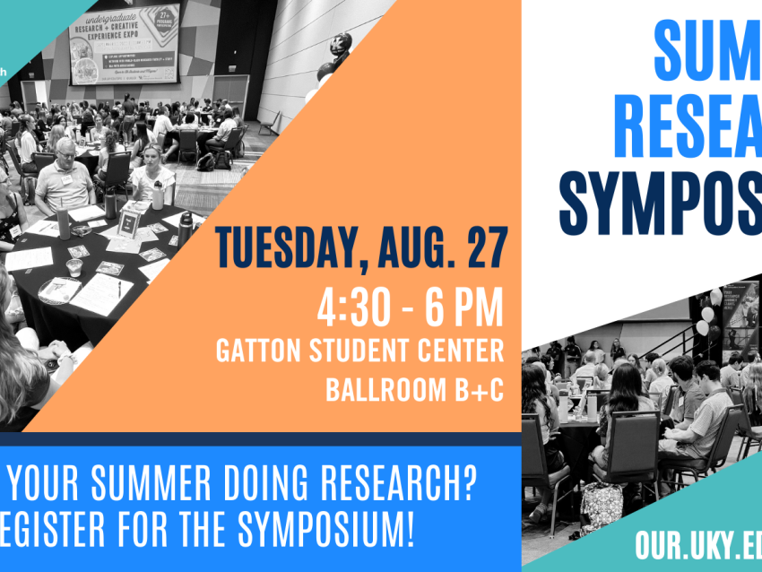 Symposium summer research 