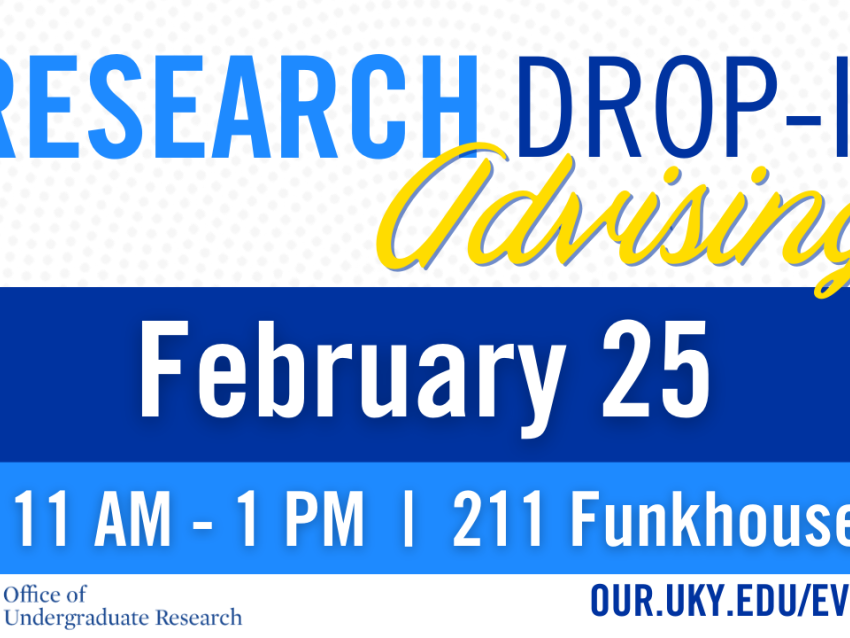 drop-in advising february 25