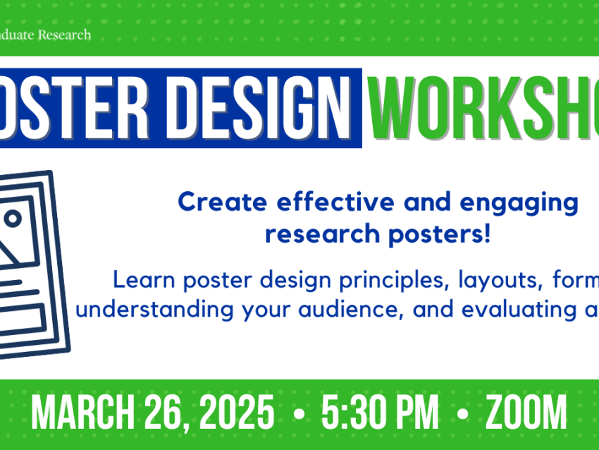 Poster Design Workshop