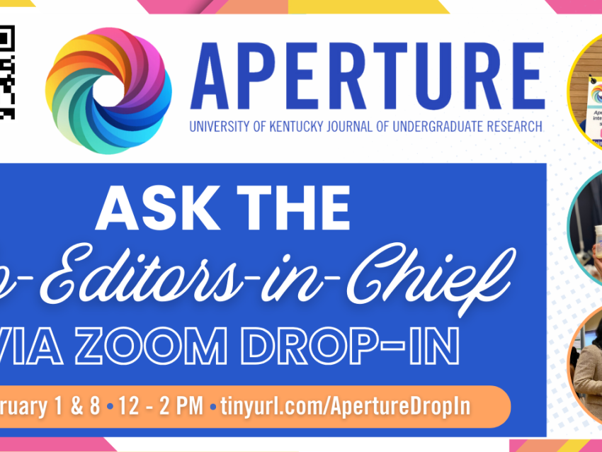 Ask the Aperture Co-Editors-In-Chief