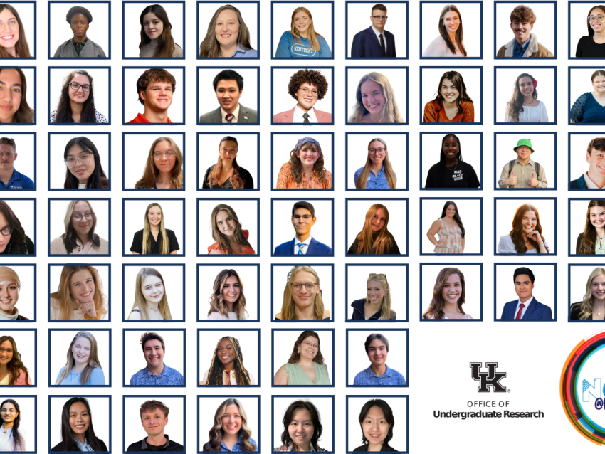 NCUR 2025 Student Presenter Collage