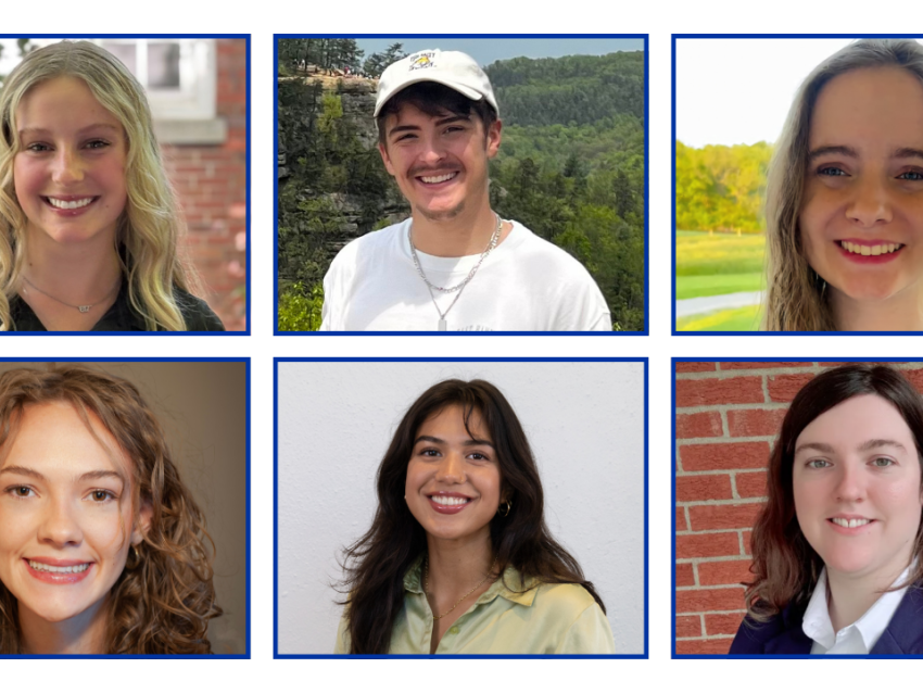 6 students chosen as 2025 Sustainability Fellows