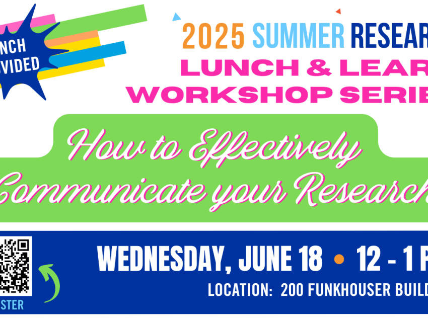 Effectively Communicate your Research