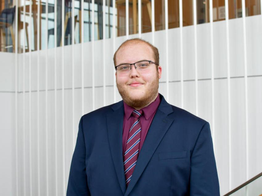Public health student John “JT” Maggard-Staton draws inspiration from his rural Kentucky roots as he pursues a career uniting public health and law