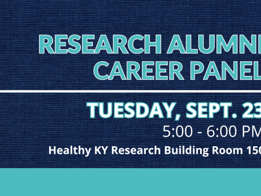 Research Alumni Career Panel teaser