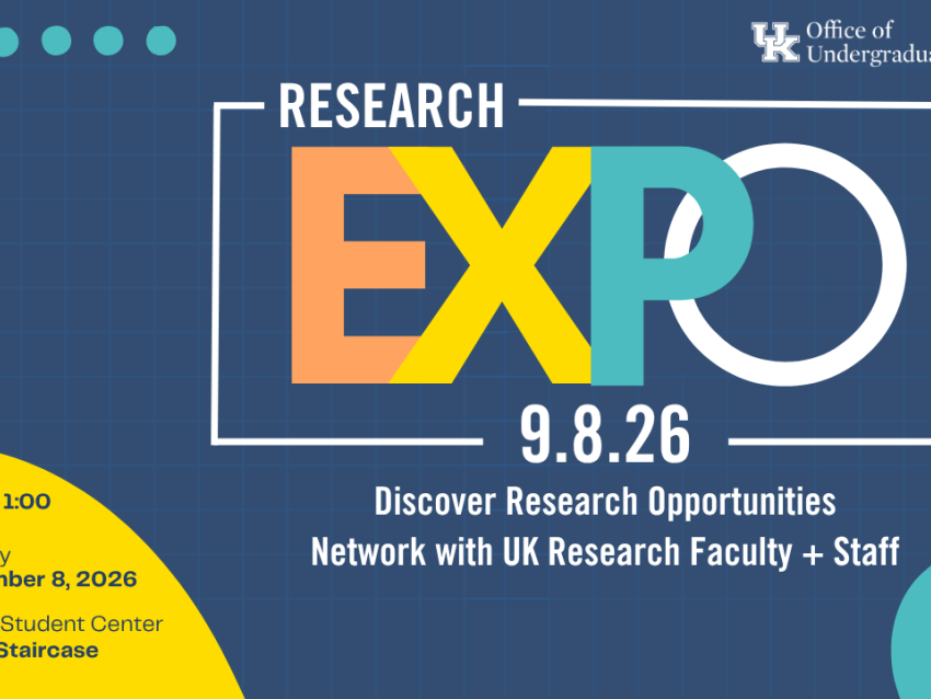 Research Expo: September, 8, 2026